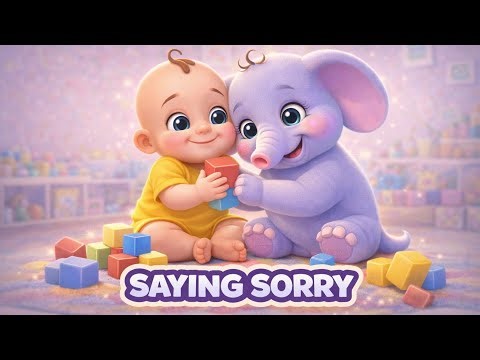 Sorry Song For Kids | Saying Sorry & Forgiveness | Baby & Ellie