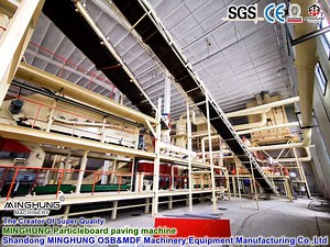 [Hot Item] Pb MDF OSB Making Line: Oriented Strand Board Shavings Mat Paving Forming Machine