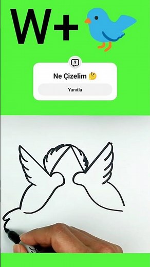 Sayılarla Resim Çizme, Kuş Çizimi #howtodraw #birds #kolayçizimler #nasılçizilir #resim #çizim #art