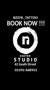 Thinking about your first tattoo? At No Regrets Studios Exeter, our artists specialise in a range of styles, from bold blackwork to intricate realism. Not sure what to get? Our consultants will guide you through the process, helping you refine your idea and choose the perfect design. Click "Get a Quote" and fill in the 4-minute form to share your thoughts. We’ll set up a free consultation at our Exeter studio, no obligations - just expert advice and a chance to create something meaningful. 📍 Ad