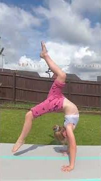 Back walkover tutorial ❤️. #tutorial #backwalkover #gymnasttutorials