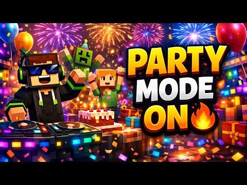EPIC Party Craft in Minecraft 🎉 | Craziest Multiplayer Party Ever!