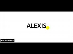 How to pronounce ALEXIS