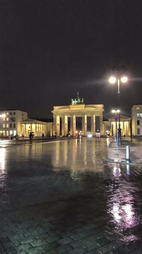 Brandenburg Gate Berlin Attractions in Rain #2026 #Winter #Europe #Rain #Song #Germany #Berlin #Wall