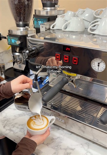 Enjoying My Morning Coffee at Simply Coffee Shop