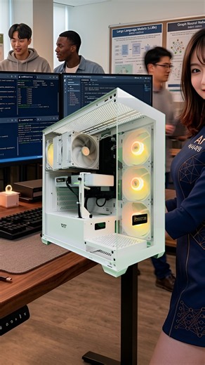 AI 딥러닝 머신러닝 인공지능 석사 연구용 개발용 워크스테이션 조립 컴퓨터 PC 사양 견적 디시 보라컴 : AMD 라이젠9 9900X 지포스 RTX 5060 Ti VRAM 16GB