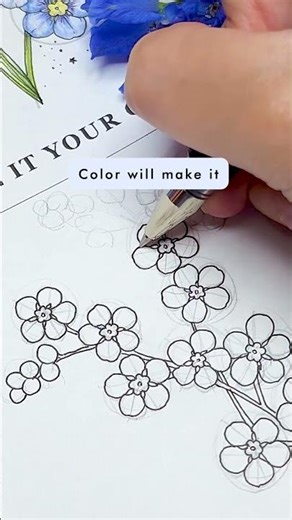 Forget me not practice you can do ✨