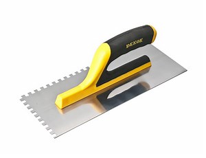 [Hot Item] Bricklayers & Construction Rubber Handle Rubber Grip Plastering Trowel Plaster Trowel