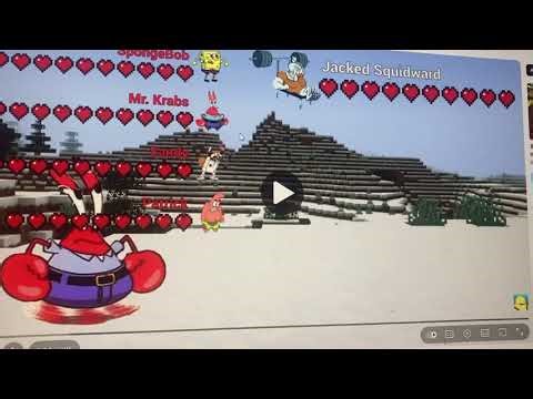 Full Power SpongeBob Speedrunner VS 5 Hunters 