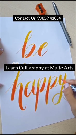Calligraphy online classes|multearts|calligraphy|brush|pen