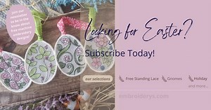 Click here to sign up! https://view.flodesk.com/pages/62278330e4da3a4464c300dc | Tattered Stitch Embroideries