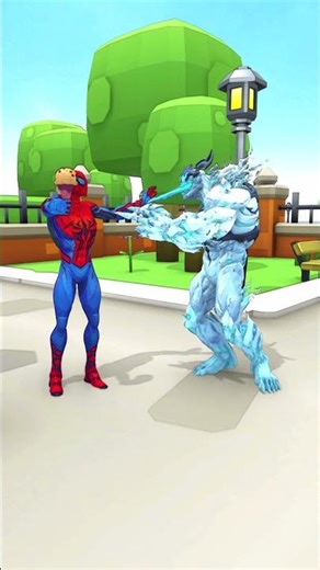 Frozen Venom to Steal Spider-Man’s Ice Cream… But Didn’t Expect This 💀🍦