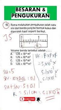 QUANTITY & MEASUREMENT no. 17 #physics
