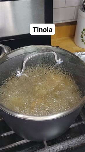 Tinola, a classic Filipino chicken soup known for its clear, gingery broth and the use of green (unripe) papaya. #goodfood #dinnerideas #comfortfood #LikeFollowShare | Denver Negrillo