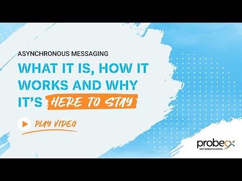 Asynchronous messaging