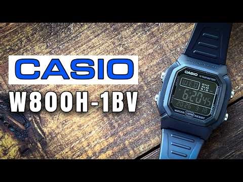 Casio W800H-1BV Watch Overview / Review