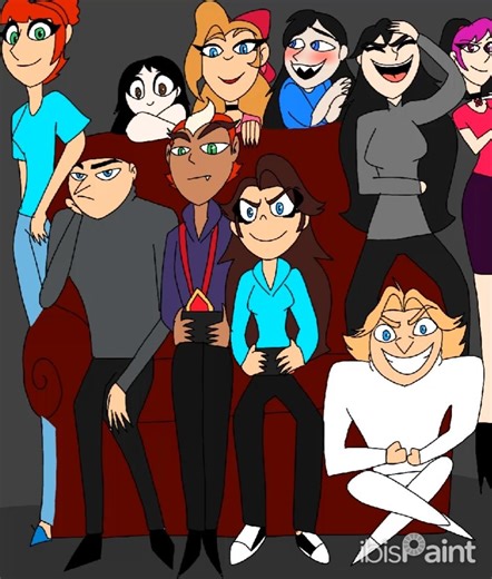 game night with the squad || ft Darla pinkleton and mistress midnight and Elpida