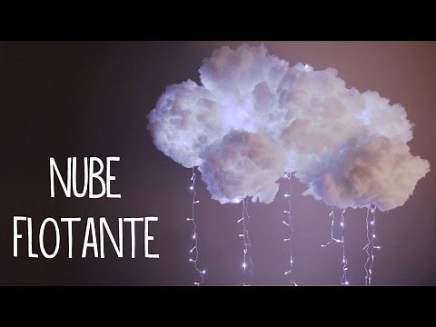 Decora tu cuarto con una nube flotante estilo tumblr, fácil - Tutoriales Belen