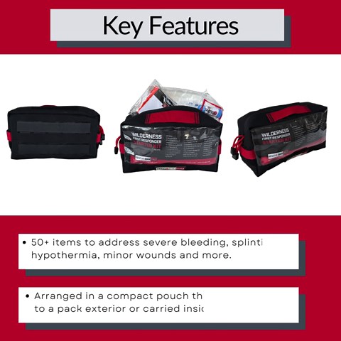 Rescue Essentials Wilderness First Responder (WFR) Starter First Aid Kit