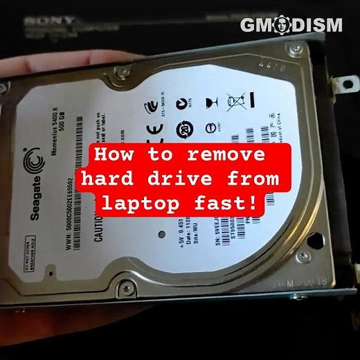 Quick Guide: Removing Hard Drive from Laptop | Easy Laptop HDD Removal Tutorial