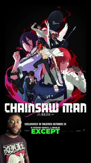 Chainsaw Man Reze Arc English Dub COMING TO THEATERS! #shorts
