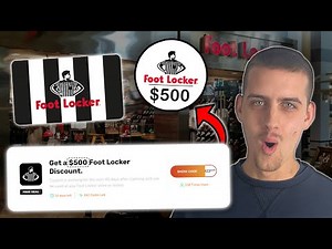 Foot Locker Promo Codes 🎁 How To Get Foot Locker Coupon Code for FREE in 2024