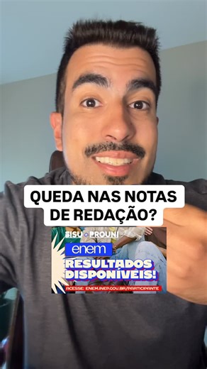 Prof. Otávio Carvalho | ENEM & Vestibulares on Instagram: "Notas do ENEM! Primeiras impressões Me conta nos comentários como foi seu desempenho! #enem #notaenem #sisu #sisu2026"