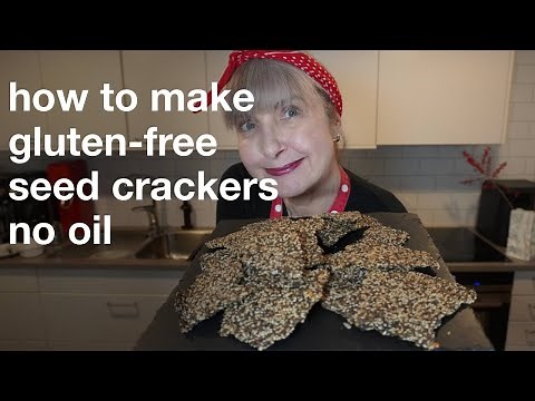 Easy Homemade Seed Crackers: Gluten-Free, No Flour, No Oil, Vegan