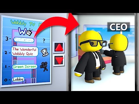 I found a Secret FLOOR and unlocked a LIMOUSINE! - Wobbly Life Gameplay