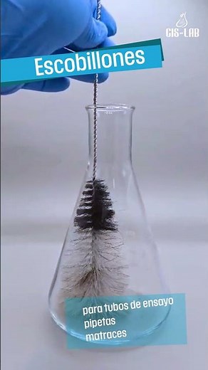 Escobillones para instrumental de Laboratorio | Cis-Lab #materialescolar #materialdelaboratorio