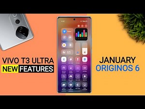 Vivo T3 Ultra OriginOS 6 January Update Review | New Features | T3 Ultra New Update Android 16