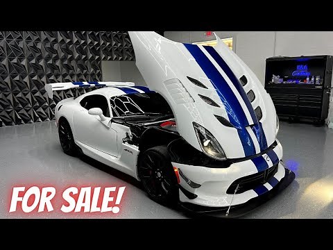 My Dodge Viper ACR is Officially For Sale! *Cheapest Viper Ever!*