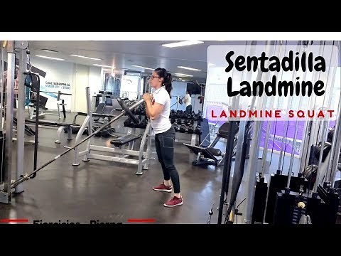 Sentadilla Landmine - Landmine Squat