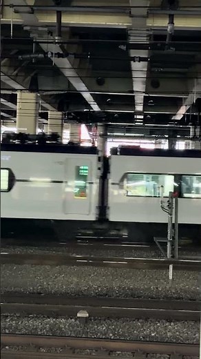 JR東日本 新宿駅 中央線 特急 あずさ 松本行き 入線