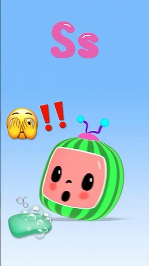 S is for SLIP🫠! Learn ABC! #cocomelon #shorts