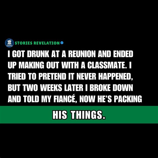 10K views · 72 reactions | I Got Drunk at a Reunion and Made Out With a Classmate. I Thought I Could Pretend It Never Happened — Until Two Weeks Later, the Guilt Broke Me. I Confessed… and Now My Fiancé is Packing His Bags. | Stories Revelation | Facebook