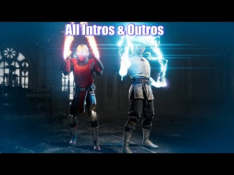 MK1 All Characters Intros & Victory Poses - Mortal Kombat 1