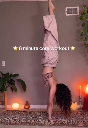 simple, no equipment core routine i do all the time ☺️ #calisthenics #handstand #absworkout #coreworkout
