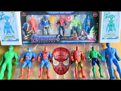 AVENGERS TOYS/ACTION FIGURES/UNBOXING/CHEAP PRICE/IRONMAN,HULK,THOR,SPIDERMAN/TOYS.