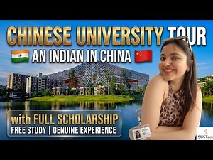University Tour in China🇨🇳✨Full scholarships for International students🎓SUSTech🏫Indian in China🇮🇳💰