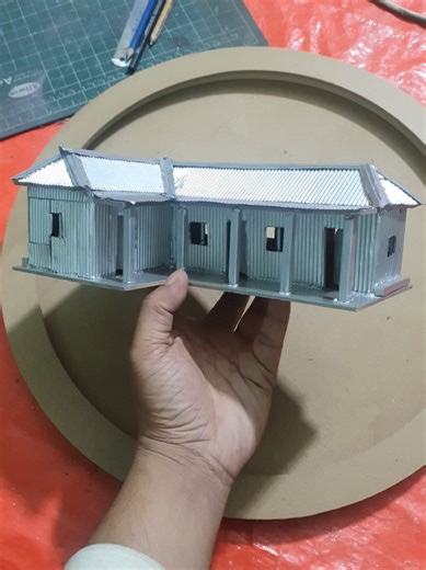 Miniature House Model Handmade. Page: Color My Life #Bangladesh #handmade #crafting #miniature #viralvideo