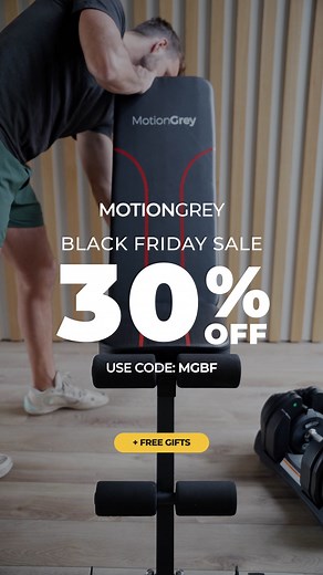 💥 Black Friday is LIVE. 30% OFF with code MGBF (auto-applied). Get a FREE speaker when you spend $350. Limited time. | MotionGrey