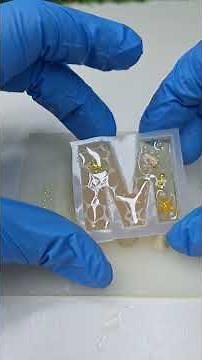 Passo a passo chaveiros em resina