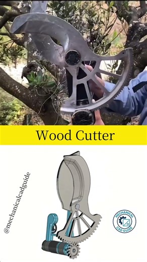 Wood Cutter #automobile #viral #engineering #foryou #duet #autocadblocks #machine #cncsoftware
