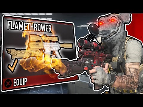 Cooking with my CURSED FLAMETHROWER Loadout in Modern Warfare 3