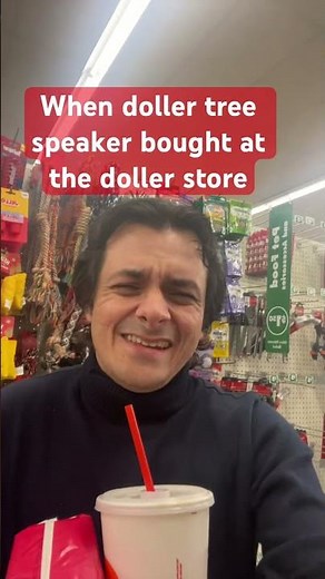 Doller tree gas speakers #shorts