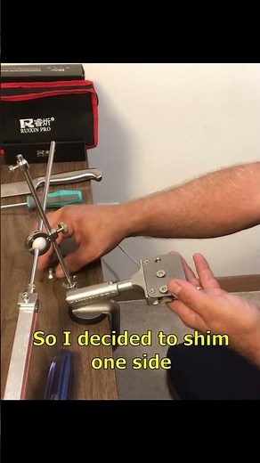 Leveling my Ruixin Pro Knife Sharpener
