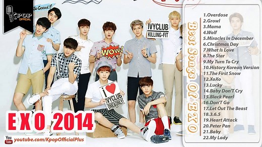 EXO│ Best Songs of EXO Collection 2014 │EXO's Greatest Hits