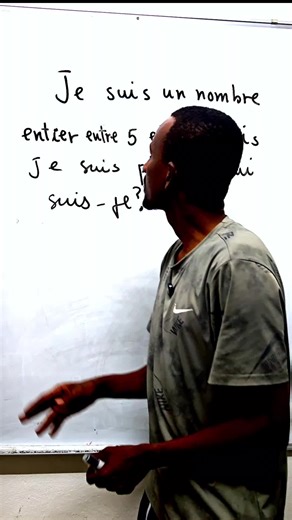 Résolution de l'énigme mathématique entre 5 et 7
