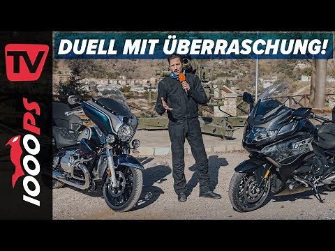 Fetter Boxer gegen 6 Zylinder - BMW K 1600 gegen BMW R 18 - Welche reist mondäner?